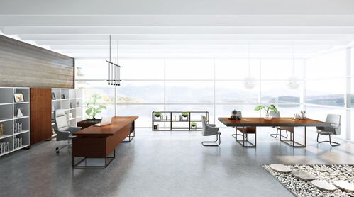 蔡朝華設計作品案例 廣州業風辦公家具設計效果圖與產品解析